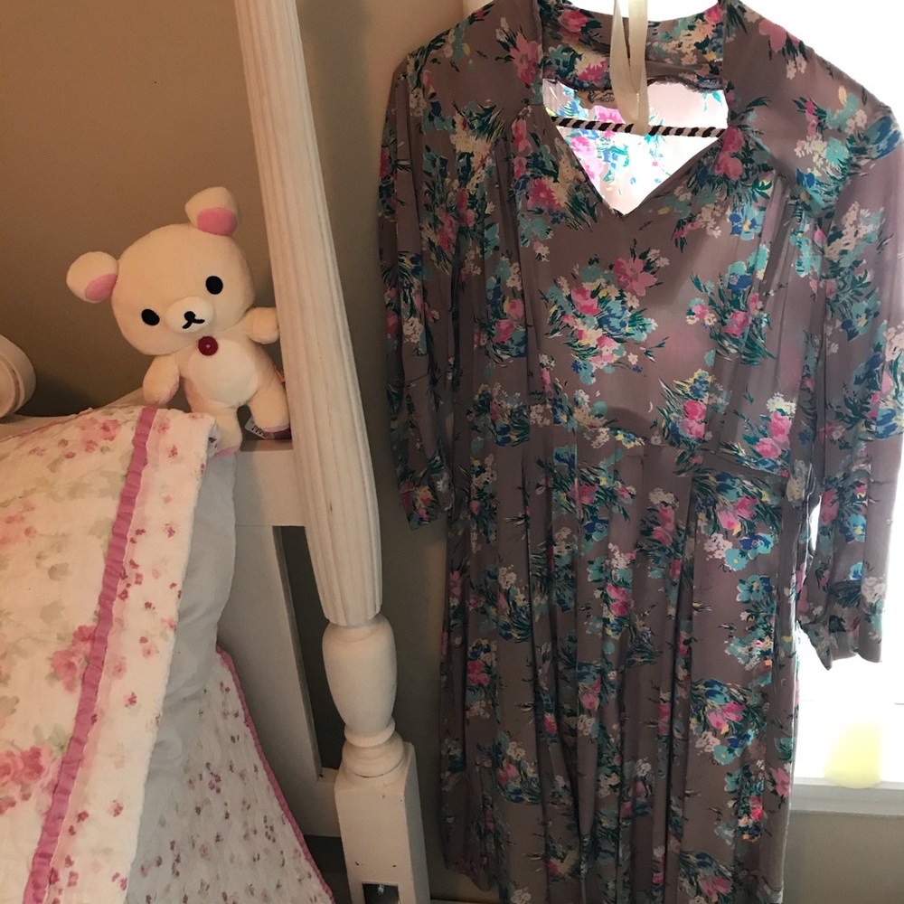 Floral princess dress